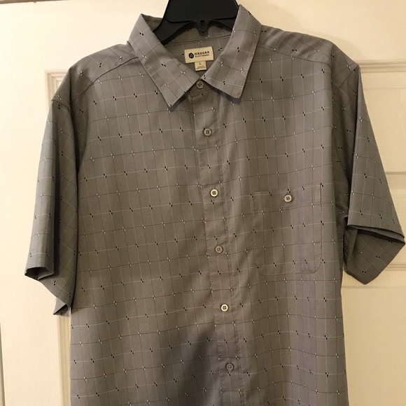 10 Mens Haggar Pintuck Shirts Size L Barely Worn - Picture 5 of 11